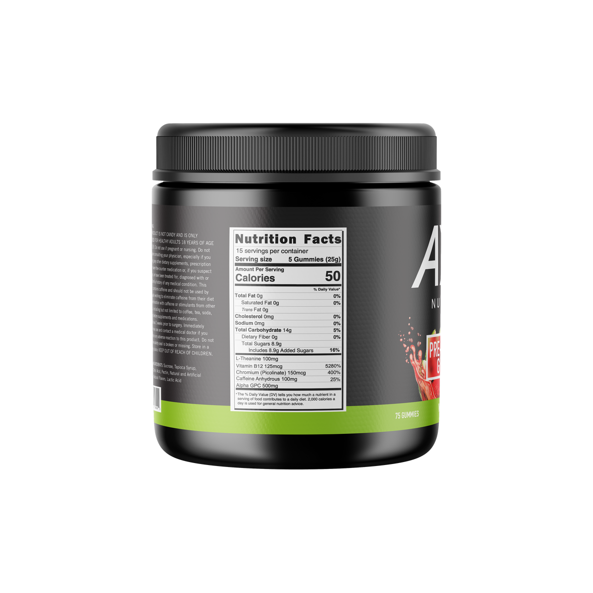 AXO Nutrition Pre Workout Gummies